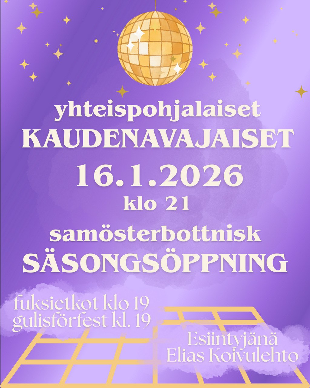 Samösterbottnisk säsongsöppning